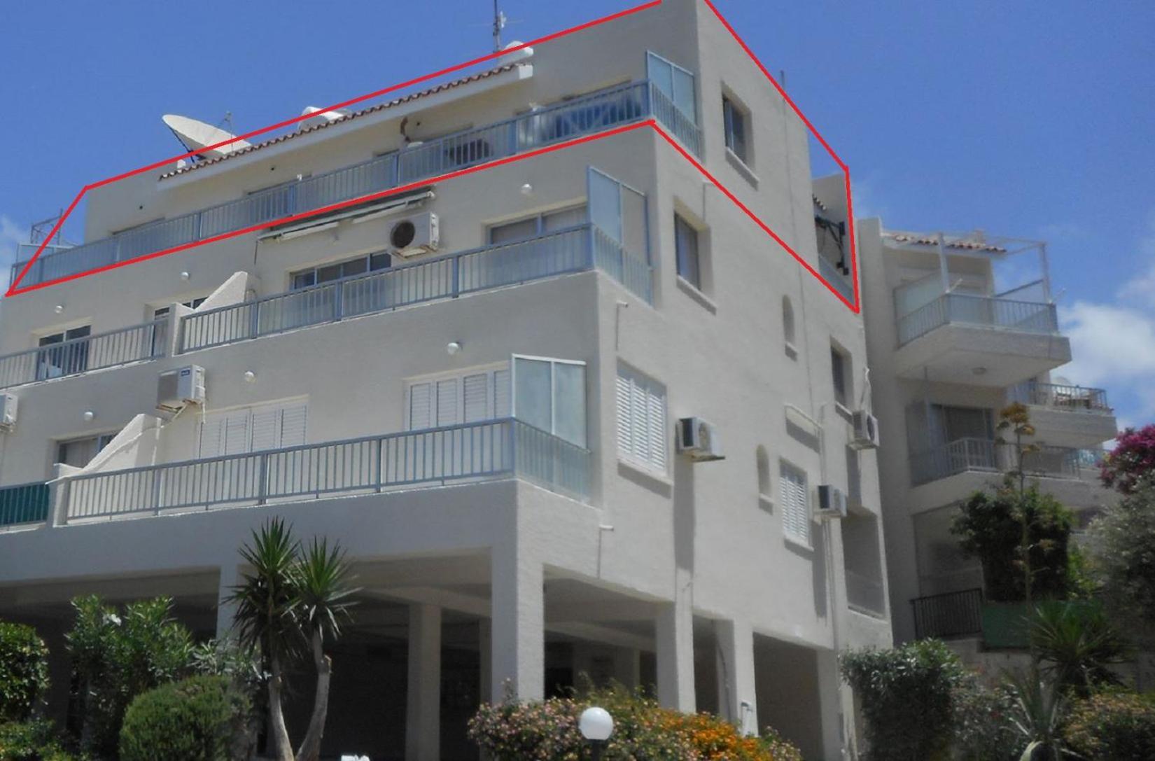 파포스 Diamond Sea View Penthouse 아파트 외부 사진